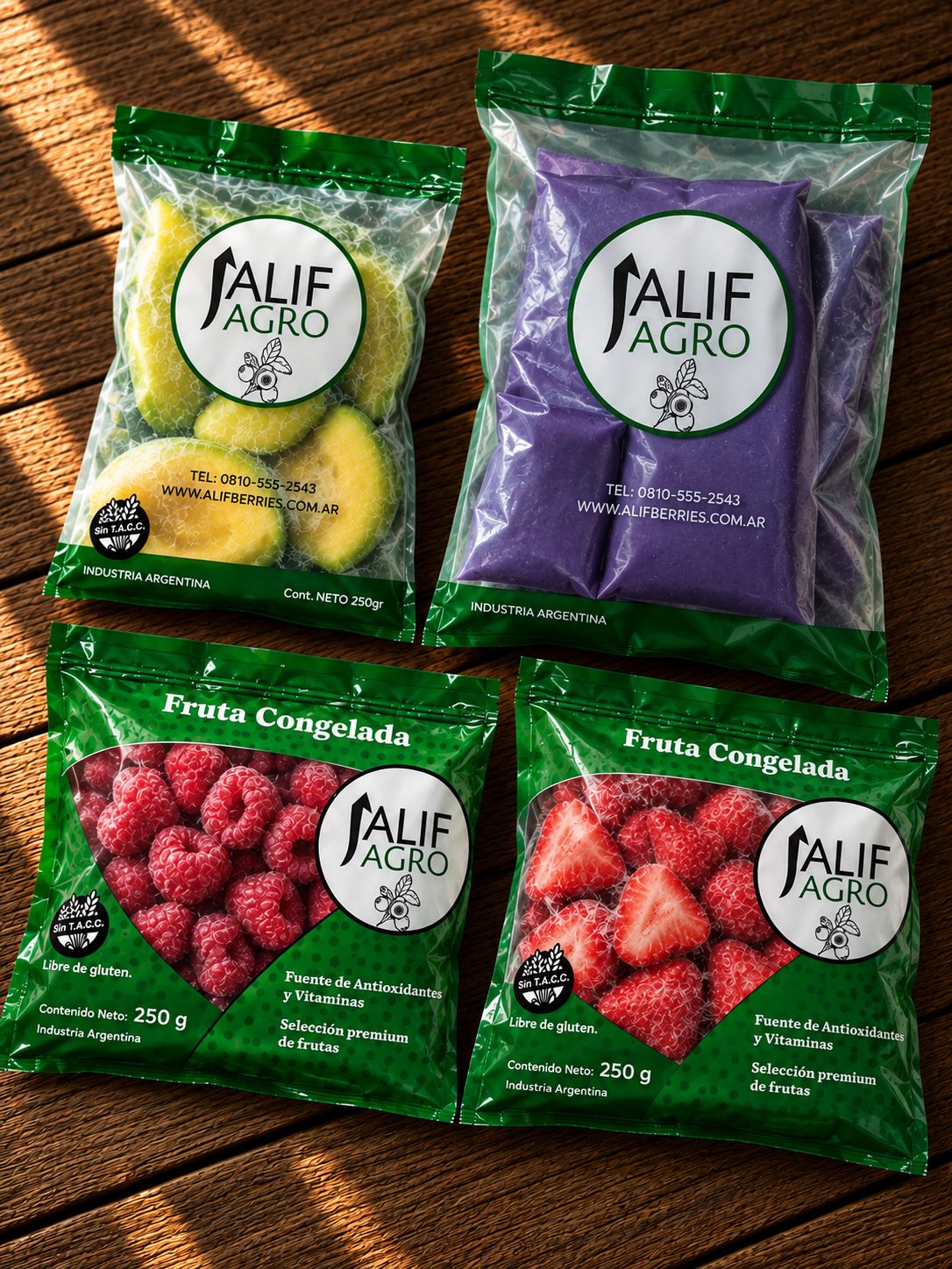 Combo Frutos rojos y palta