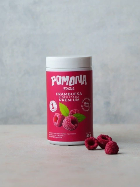 Frambuesa Liofilizada 20gr