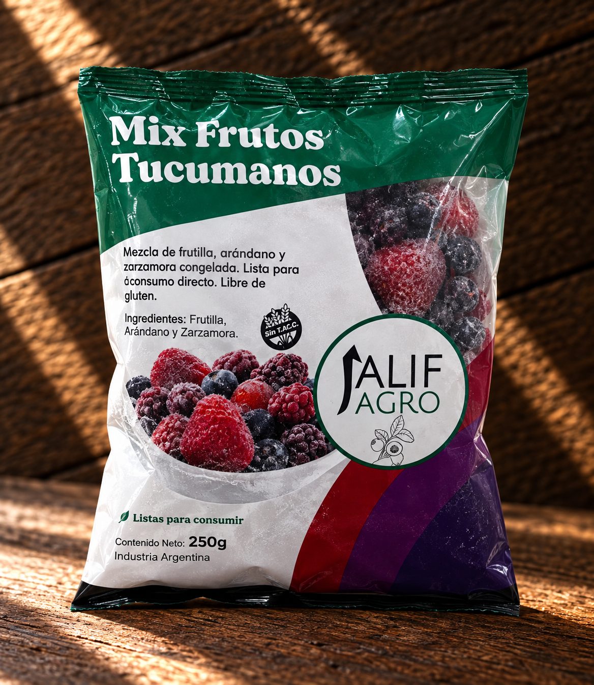 Mix Tucumano (frutillas, moras y arándanos) Alif 250gr